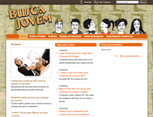 Tablet Screenshot of buscajovem.org.br